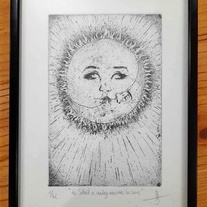 le Soleil a rendez-vous avec la Lune édition numérotée