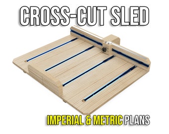 Cross Cut Sled Plans for Table Saw – Precision Jig with Video DIY Build