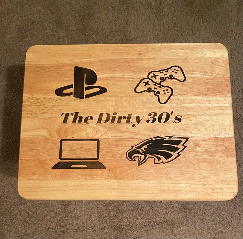 Personalized Tv Tray Table Etsy