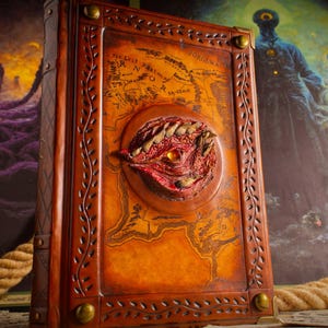 Herr der Ringe Notizbuch, Ledernotizbuch, Tolkien, Tagebuch, Journal, leere Seiten