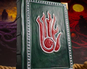 Ledernachbildung des Skyrim-Zauberbuchs, Buch der Zerstörungszauber, leere Seiten