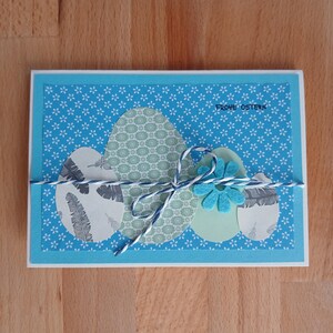Osterkarte Grußkarte Ostern Ostereier