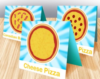 Sims Pizza Party Food Label Pack