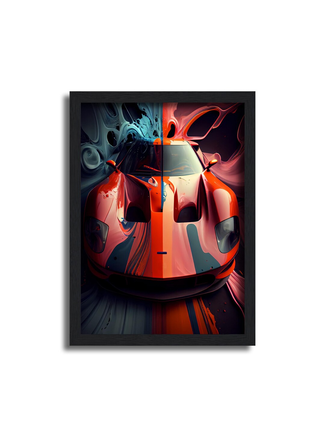 Ford GT Poster Ford Poster Digital Download Hyper Car Poster Super Car ...