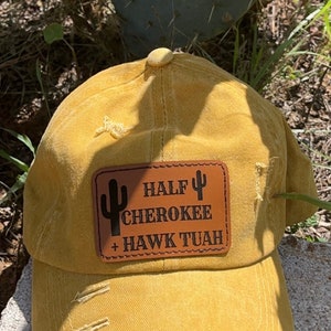 Ponytail Trucker Hat | Ponytail Hat | High Ponytail Distressed Hat | Messy Bun Baseball Cap | Velcro Adjustable Hat | Hawk Tuah Hat