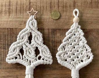 Makramee Anhänger „Tannenbaum“