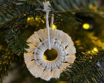 Makramee Anhänger „Ornament“