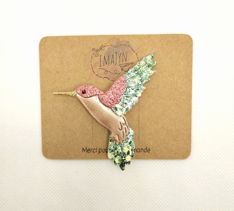 Broche colibri image 2