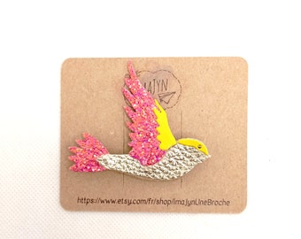 Broche oiseau