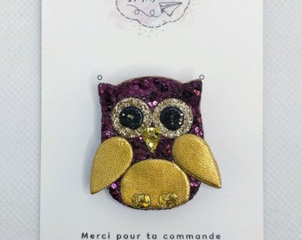 Owl Brooch