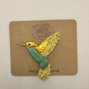 Broche colibri image 2