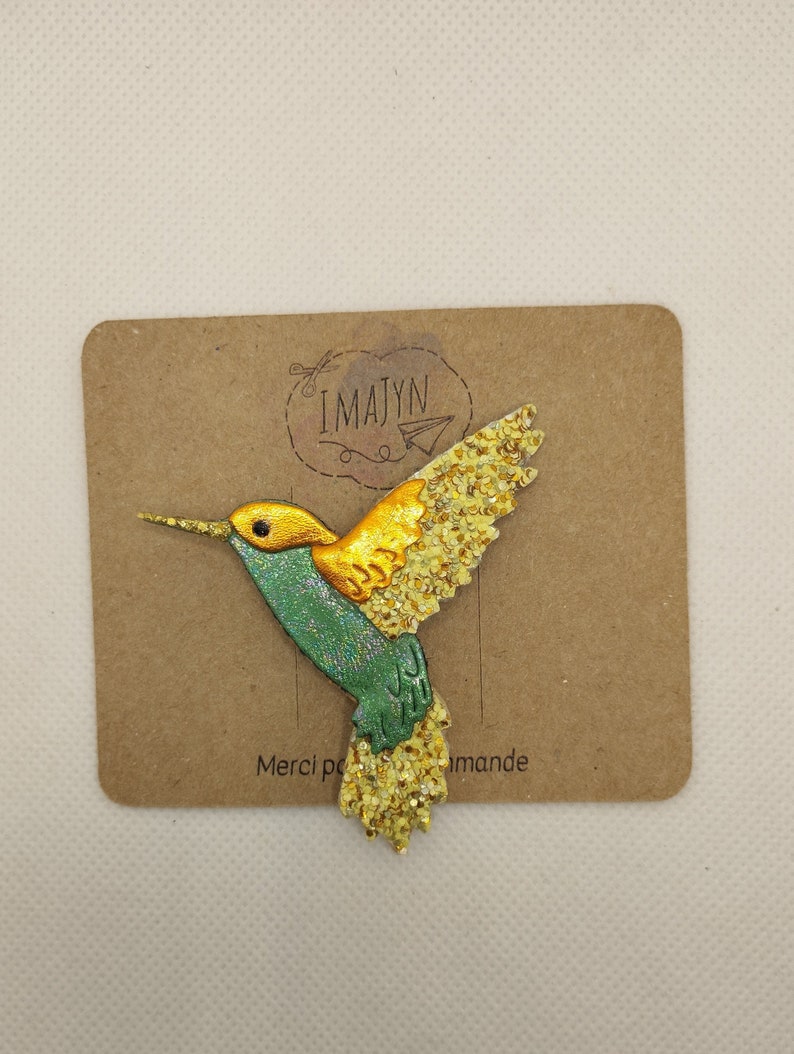 Broche colibri image 2