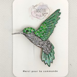Hummingbird brooch image 1