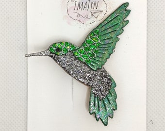 Broche colibri