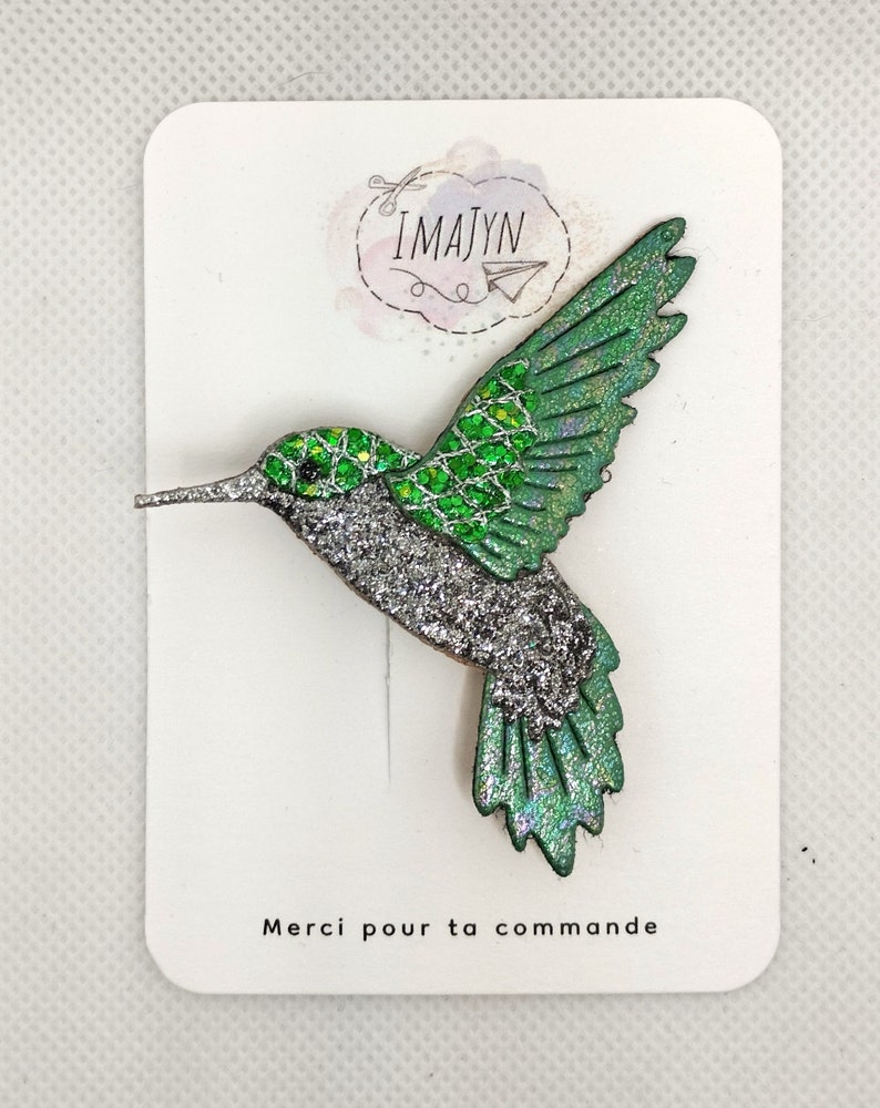 Broche colibri image 1