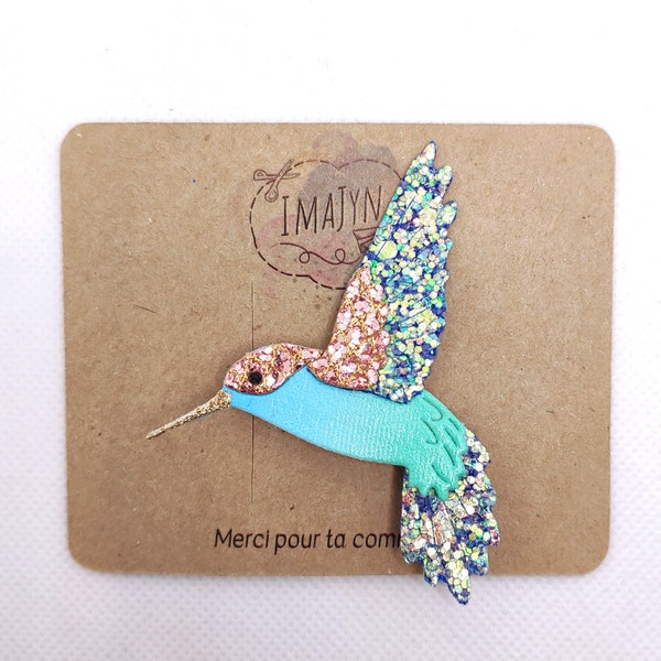 Broche colibri