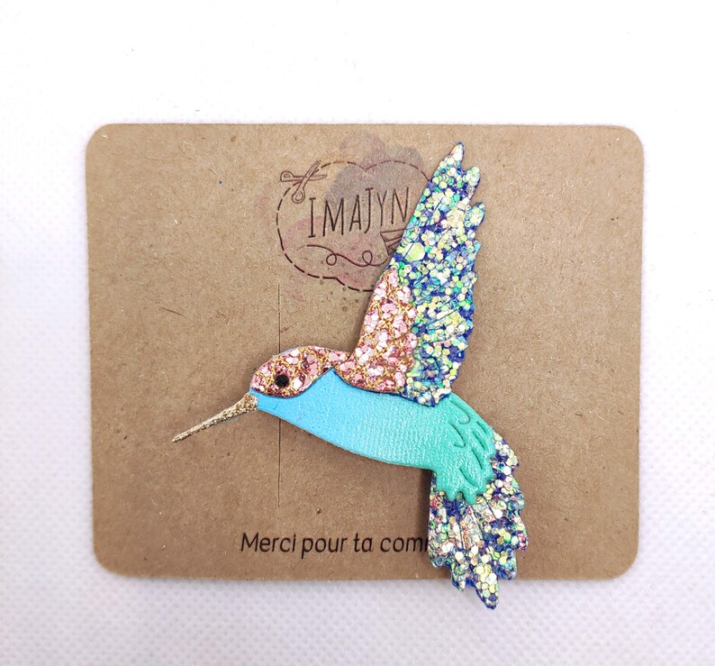 Broche colibri image 1