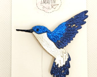 Broche colibri