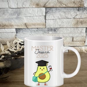 Tasse personalisiert Master 2025 Prüfung bestanden personalisierte Geschenk Abschluss Studium bestanden geschafft stolz Tasse mit Name