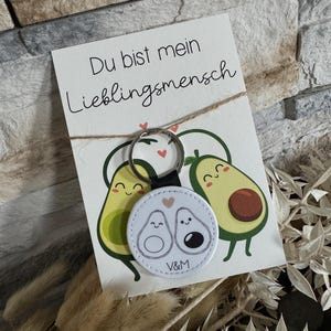 Karte Valentinstag Jahrestag Hochzeitstag mit Anhänger personalisierte Geschenke Freundschaft Liebe Lieblingsmensch Schlüsselanhänger