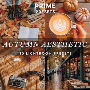 10 Autumn Aesthetic Lightroom Presets, Autumn Vibes Aesthetic, Warm Instagram filter, Rustic Fall Aesthetic, Pumpkin Spice Filter