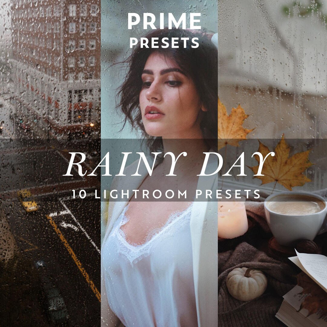 10 Rainy Day Mobile Lightroom Presets Dark Academia Moody Fall ...