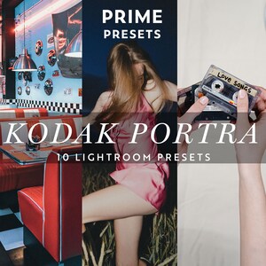 Kodak Portra Lightroom Presets: Vintage Film Grain (Instant Download)