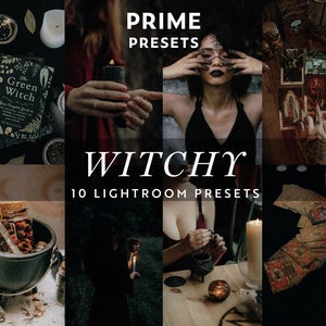 LOT de 35 préréglages gothiques Lightroom préréglages esthétiques sombres Préréglage goth Flux Instagram de mauvaise humeur Filtre d'humeur sombre Filtre Instagram gothique des années 90 image 6