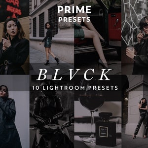 LOT de 35 préréglages gothiques Lightroom préréglages esthétiques sombres Préréglage goth Flux Instagram de mauvaise humeur Filtre d'humeur sombre Filtre Instagram gothique des années 90 image 7