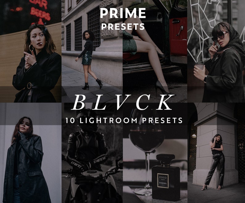 LOT de 35 préréglages gothiques Lightroom préréglages esthétiques sombres Préréglage goth Flux Instagram de mauvaise humeur Filtre d'humeur sombre Filtre Instagram gothique des années 90 image 7