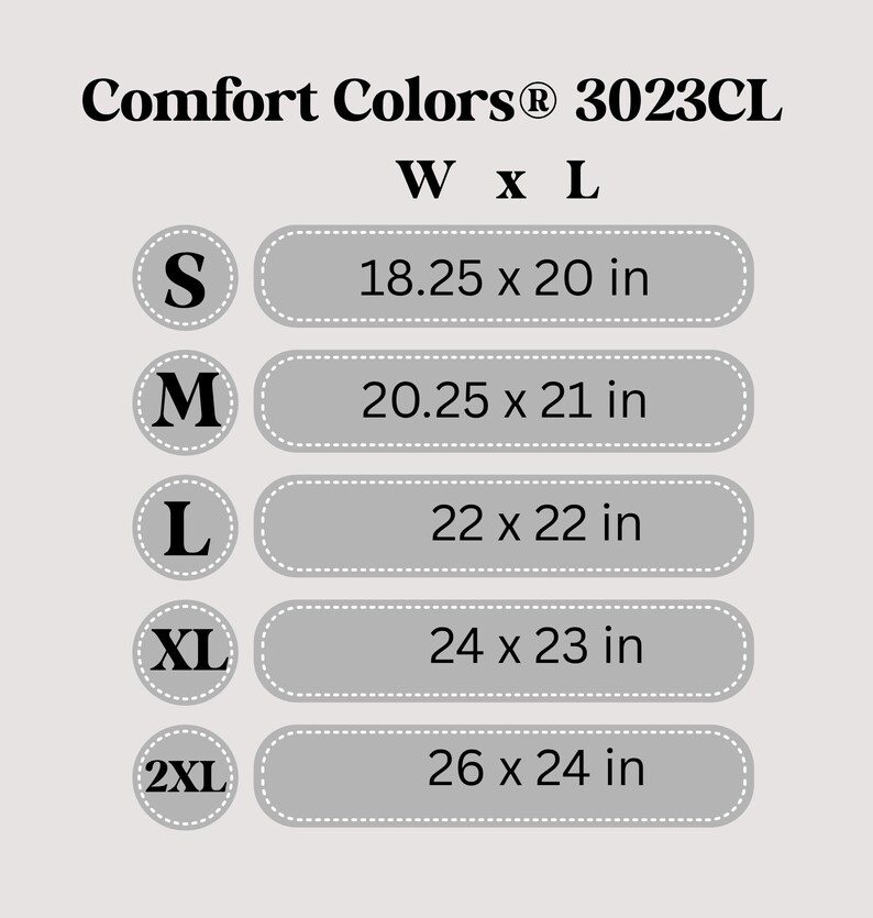size guide