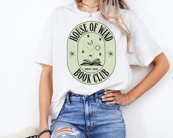House of Wind Book Club T-Shirt, ACOTAR Fan Tee, Unisex Cotton Shirt