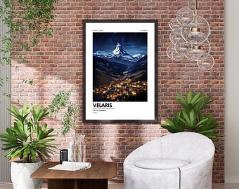 Velaris City of Starlight Poster, ACOTAR Wall Art (Digital Download)