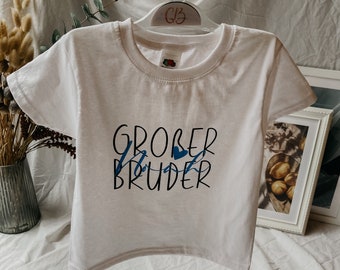 Zauberhaftes T-Shirt für baldige große Brüder!