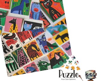 Abstracte afbeeldingen Legpuzzel Ingewikkelde puzzel Cadeaupuzzel Minnaarpuzzel Jigsaw Parodiepuzzel Uniek puzzelspel Tactiel spel Epische puzzel