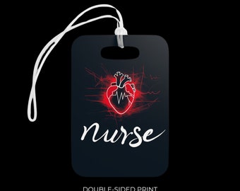 Epic Nurse Gift Statement Luggage Tags Gift Cant Afford the Trip Then Buy The Awesome Looking Luggage Tags HaHa Standout Luggage