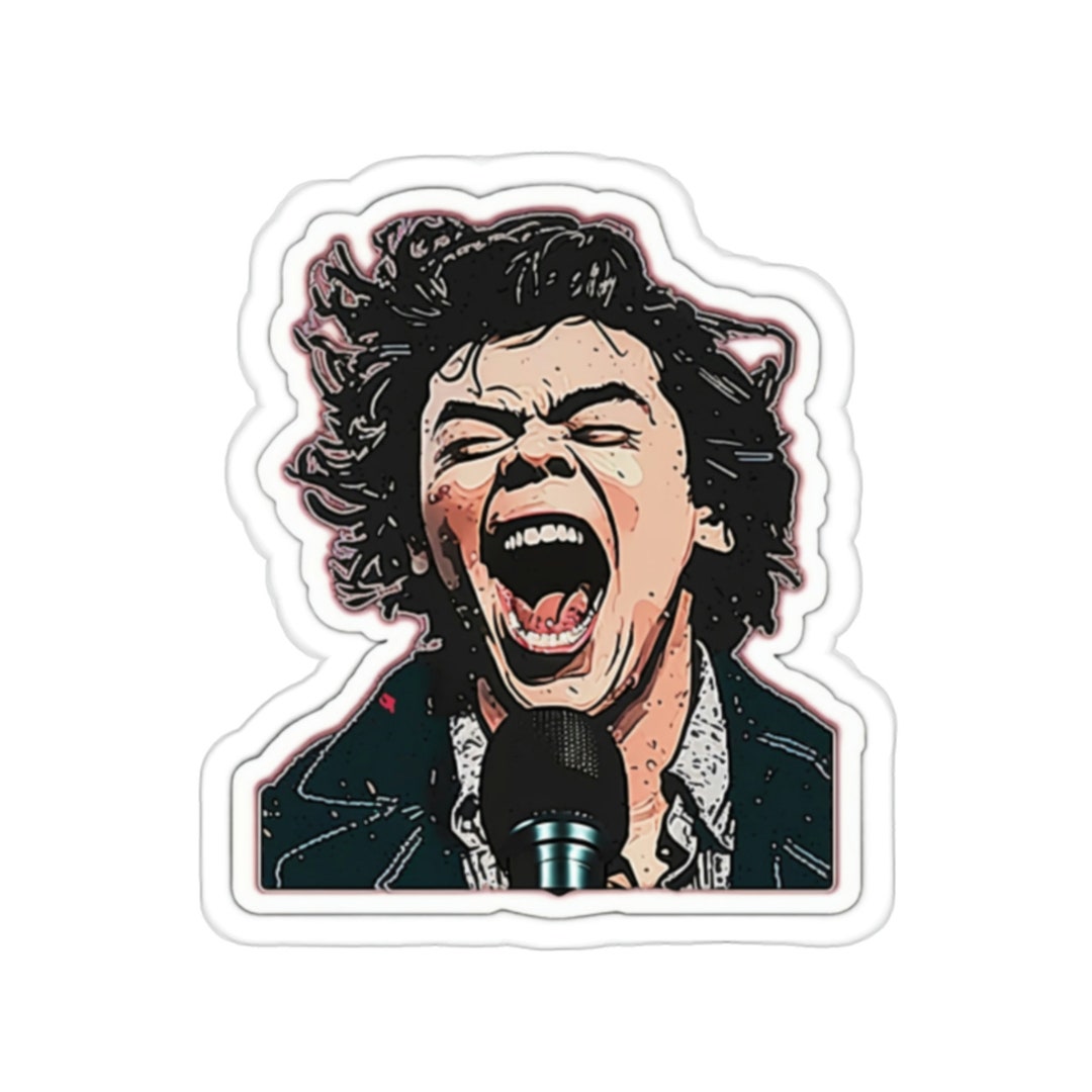 Harry Styles Sticker Diecut Stickers Etsy