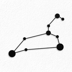 Leo Sternzeichen, Konstellation Löwe Das Löwe Metall Zeichen, Leo Symbol Sternzeichen, Konstellation Astrologie Geschenke, monatliche Sternzeichen, Leo Geschenke