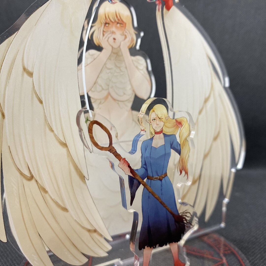 Chimera Falin and Marcille Dark Magic Circle Standee - Etsy