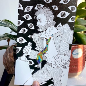 Stampa A5 della discoteca Elysium di Harry DuBois