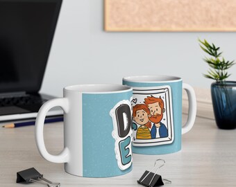 Best Dad Ever Becher | Keramik Kaffeetasse, 11oz oder 15oz |  Geschenke zum Vatertag. | Vatertagsbecher
