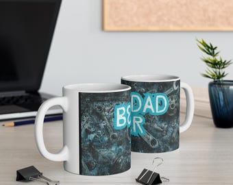 Best Dad Ever Becher | Keramik Kaffeetasse, 11oz oder 15oz | Papa Geschenke | Vatertagsgeschenke | Bester Vatertagsbecher