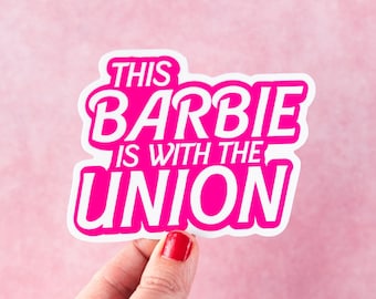 This Doll Is In The Union Sticker - Doll Movie Parody - Meme