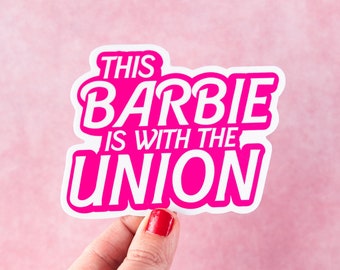 This Doll Is In The Union Sticker - Doll Movie Parody - Meme