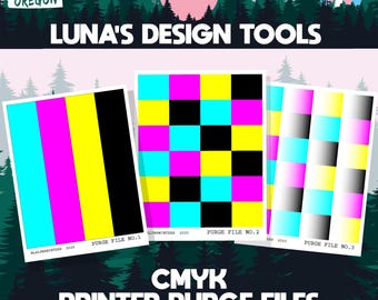 CMYK Printer Purge File - Luna's Design Tools
