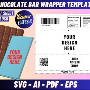 Hershey Bar Wrapper - Etsy