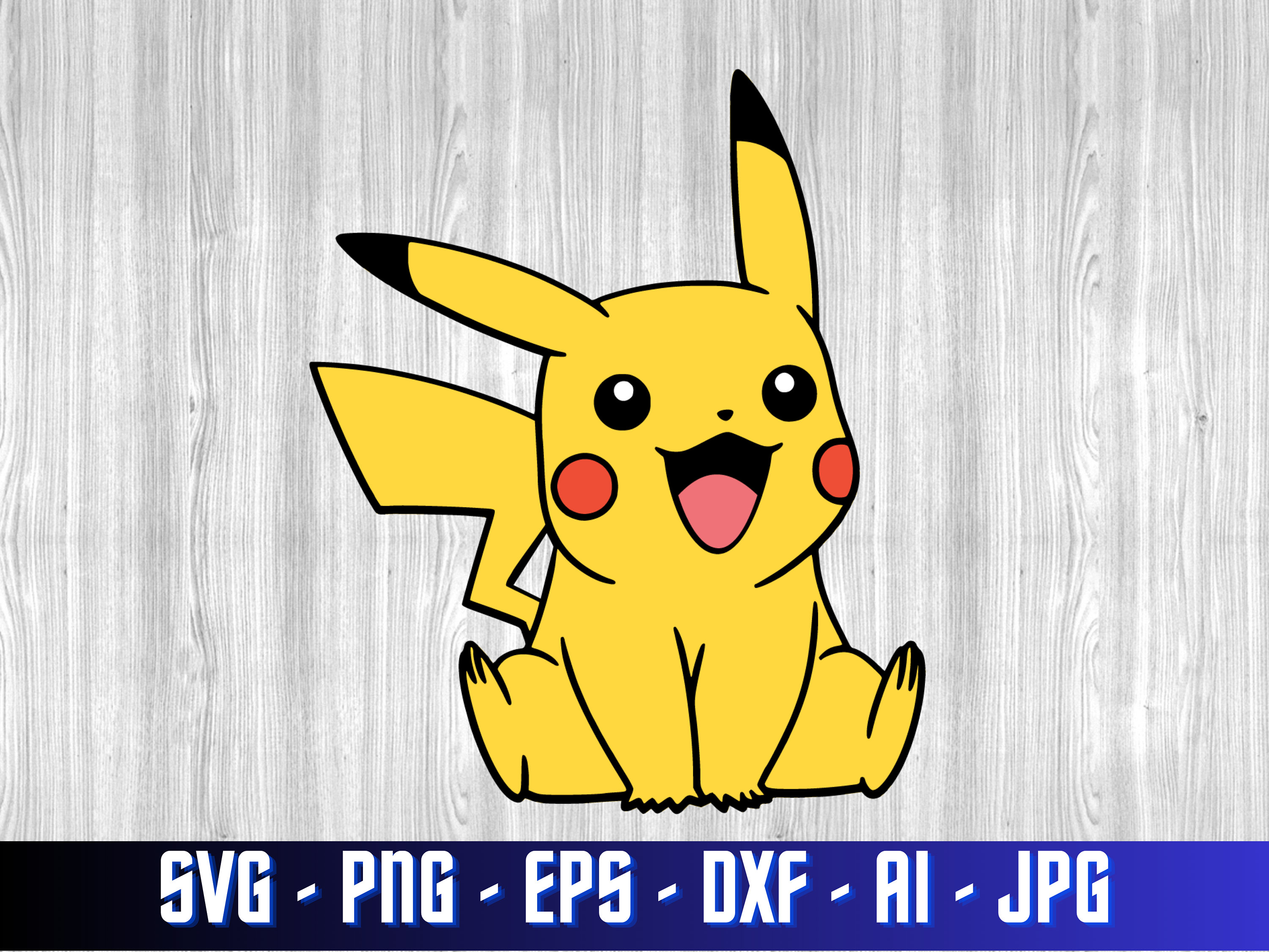 22 Pokemon Face Svg Big Bundle Pikachu Snorlax Clipart Cut -  Israel