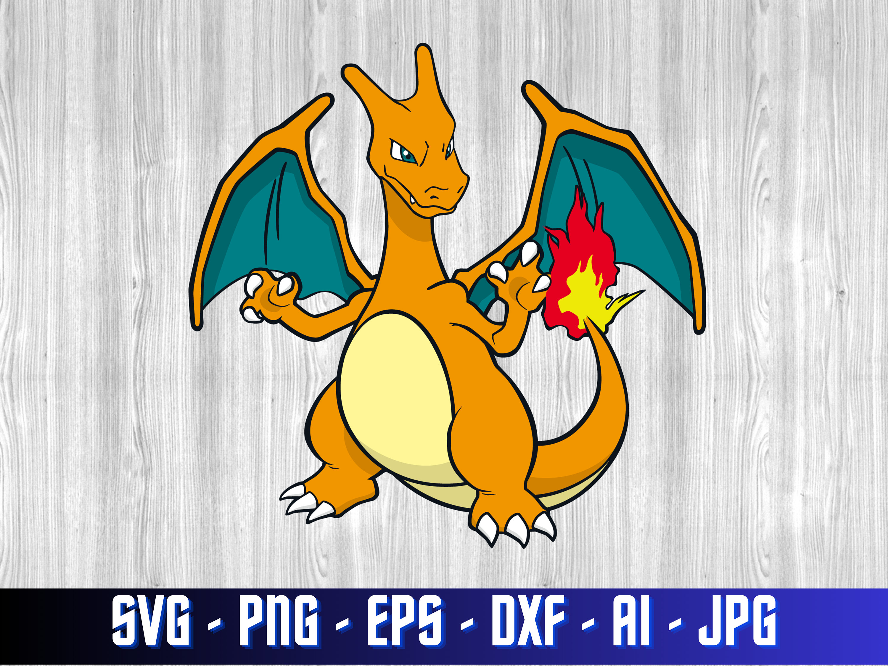 Mega Charizard X Logo PNG Vector (SVG) Free Download