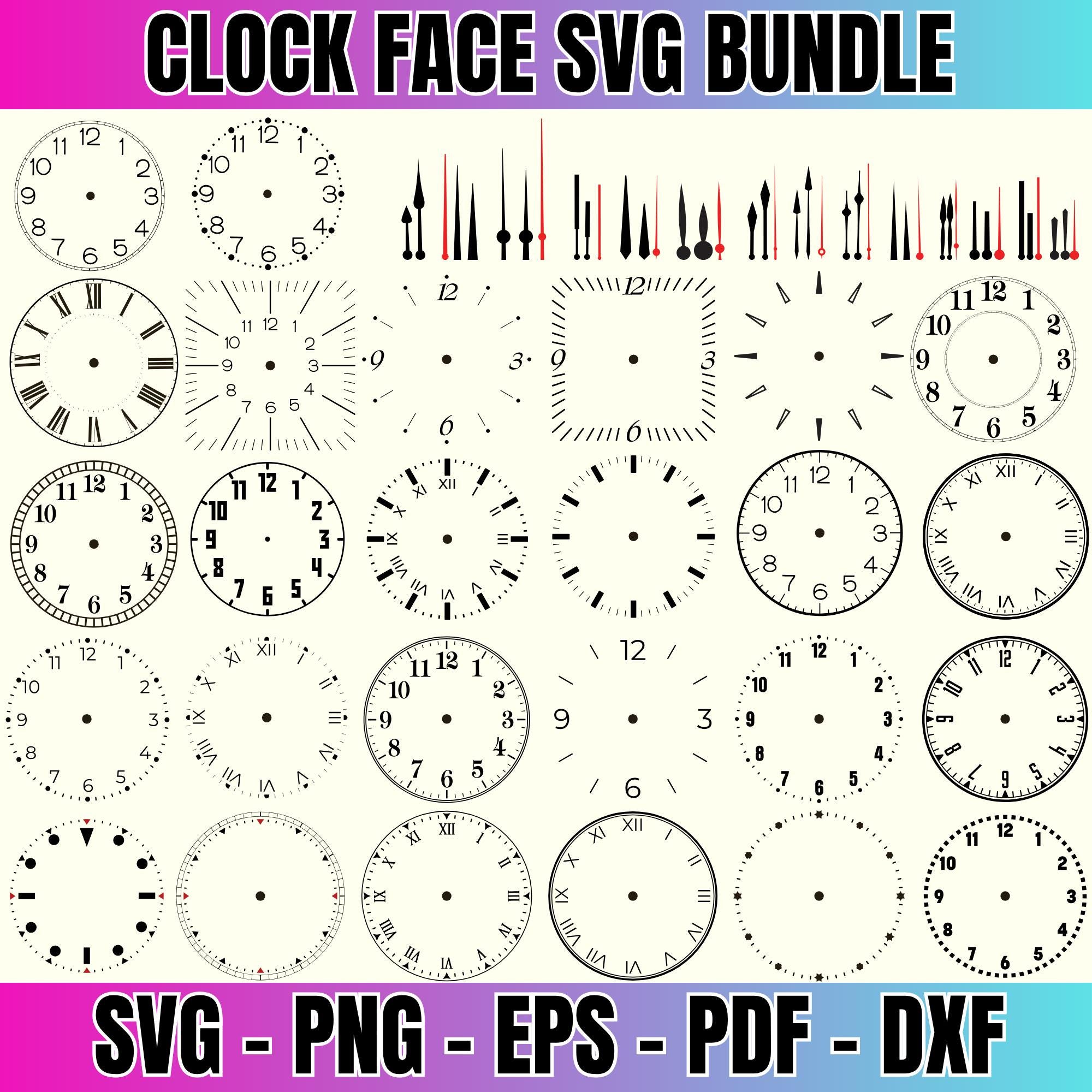 Clock Face SVG Bundle Modern Old Designs digital Download Etsy clock-face-svg-bundle-modern-old-designs-digital-download-etsy