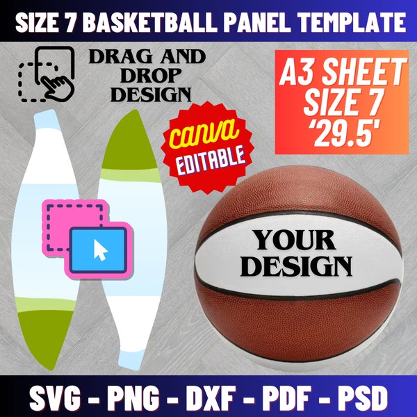 Basketball Panel Template Etsy Basketball Panel Template Etsy